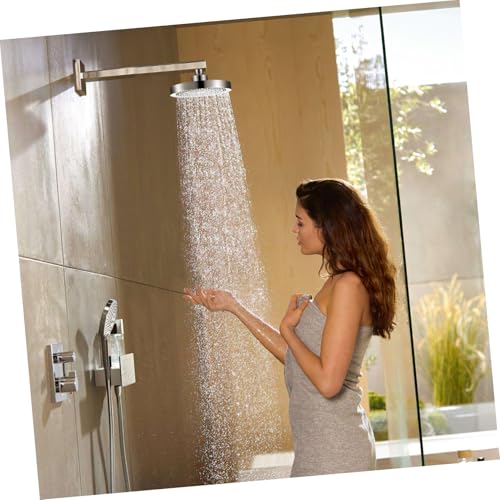 Gatuida Duschkopf Ersatz Hochdruck Wasserfall Dusche Duschkopf mit Verstellbarem Messing Kugelgelenk Abs Material Einfache Montage für Standard Duscharmaturen Badezimmer Gatuida Duschkopf Ersatz Hochdruck Wasserfall Dusche Duschkopf mit Verstellbarem Messing Kugelgelenk Abs Material Einfache Montage für Standard Duscharmaturen Badezimmer von Gatuida