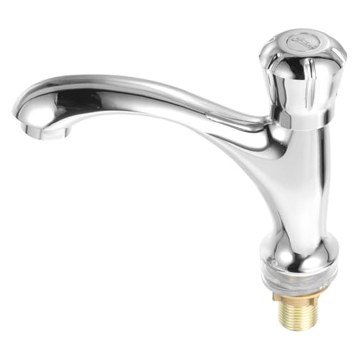 Gatuida Edelstahl Badezimmer Waschtischarmatur Einhebel Waschbecken Wasserhahn Einfache Installation Langlebig und Geeignet für Badezimmer Waschtisch Desktop Einsatz von Gatuida