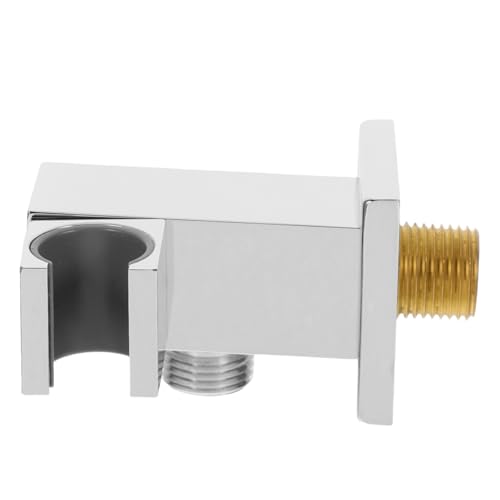 Gatuida Edelstahl Duschkopf Halter Metall Anschlussstück Langlebiger Fitting Adapter für Handbrause Badezimmer Wandmontage Einfache Installation Robuste Verbindung Gatuida Edelstahl Duschkopf Halter Metall Anschlussstück Langlebiger Fitting Adapter für Handbrause Badezimmer Wandmontage Einfache Installation Robuste Verbindung von Gatuida