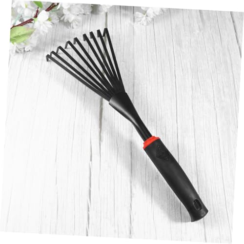 Gatuida Edelstahl Gartenrechen mit Holzstiel Großer Multifunktionaler Laubharke Robustes Metallblatt Praktisches Gartengerät zum Reinigen von Gras Garten und Langlebiges Werkzeug für Laub Gatuida Edelstahl Gartenrechen mit Holzstiel Großer Multifunktionaler Laubharke Robustes Metallblatt Praktisches Gartengerät zum Reinigen von Gras Garten und Langlebiges Werkzeug für Laub von Gatuida