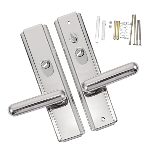 Gatuida Edelstahl Türgriff Innenbereich Langlebiger Pull Knob Geräuscharm Einfach zu Montierender Türknauf Geeignet für Schlafzimmer Büro und Geschäftsräume Modernes Design von Gatuida