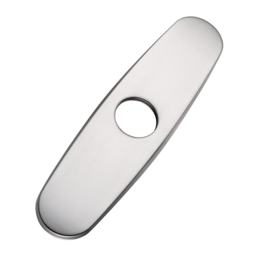 Gatuida Edelstahl Wasserhahn Lochabdeckung Rostfrei Küchenarmatur Abdeckplatte Praktische Spülbecken Dichtung Korrosionsbeständig Einfache Montage für Küchenarmaturen von Gatuida