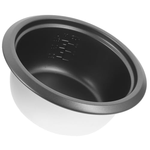 Gatuida Elektrischer Reiskocher Innentopf Ersatz Antihaft Aluminium Innenkochtopf mit Messskala Vielseitig für Reis Suppe und Kuchen Haushalt Küchengerät Zubehör von Gatuida