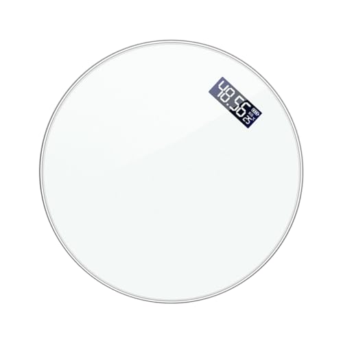 Gatuida Elektronische Körperwaage Weiß mit Präziser Messung Großem LED display Wiederaufladbar Robustes Abs und Sicherheitsglas Praktische Digitale für Sport und Zuhause Genaue Gatuida Elektronische Körperwaage Weiß mit Präziser Messung Großem LED display Wiederaufladbar Robustes Abs und Sicherheitsglas Praktische Digitale für Sport und Zuhause Genaue von Gatuida