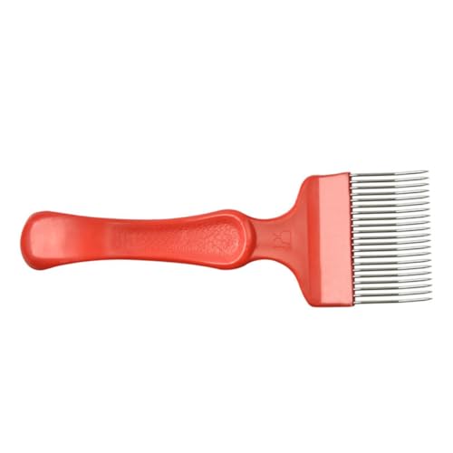 Gatuida Entdeckelungsgabel Nadeln Uncapping Fork mit Geraden und Gebogenen Spitzen für Imker Bienenzucht Honigwabenpflege Bienenwerkzeug in Rot Gatuida Entdeckelungsgabel Nadeln Uncapping Fork mit Geraden und Gebogenen Spitzen für Imker Bienenzucht Honigwabenpflege Bienenwerkzeug in Rot von Gatuida