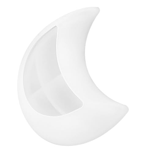 Gatuida Epoxidharz Silikonform Mondform DIY Gießform für Schmuck und Perlenablage Langlebiges Handwerkliches Silikon Einfache Entformung Vielseitiges Bastelset für Dekoration und von Gatuida