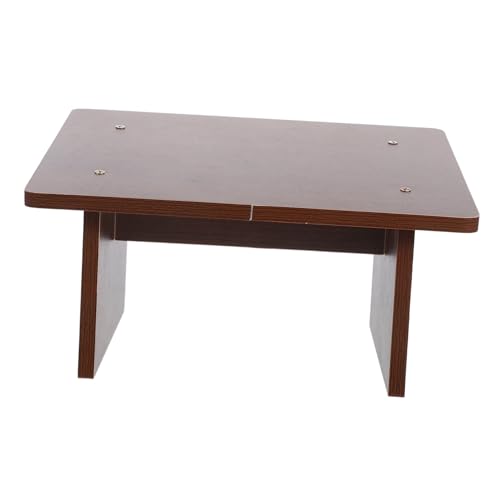 Gatuida Ergonomische Holz Fußstütze Schräg Fußhocker mit Rutschfester Basis für Büro Gaming-Stuhl Tragbarer Beinstütze zur Entlastung und Verbesserten Sitzhaltung von Gatuida