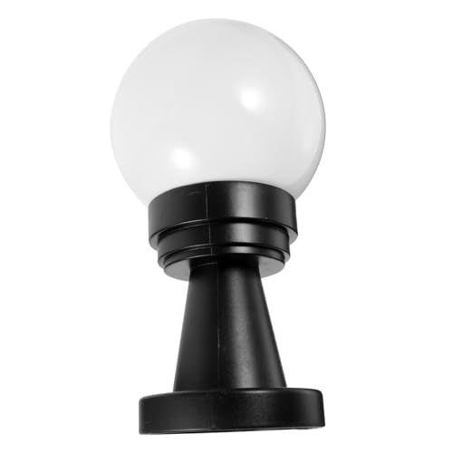 Gatuida Ersatz Lampenschirm für Außenlampen Dekorativer Globe Lampenschirm für Gartenzaun und Säulen Installieren Geeignet für Wohn und Gewerbegebiete Verbessert Ihres Außenbereichs von Gatuida