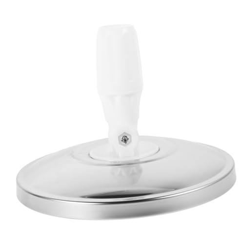 Gatuida Ersatz Mop Kopf Edelstahl Verstärkte Mopplatte Kompatibel mit Standard Drehmopps Bodenwischer Zubehör Langlebig Leicht für Einfache Reinigung zu Hause von Gatuida