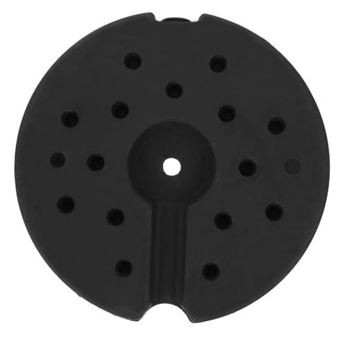 Gatuida Schwerer Lampensockel für Tisch Stehlampen Stabiler Lampensockel Robustes Zubehör für Schreibtischlampe und Bodenlampe Kompakte Basis von Gatuida