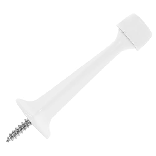 Gatuida Extra Langer Türstopper mit Weichem Gummikopf Robuster Wand und Türschutz Schwerer Solider Türanschlag Weiß Rutschfest und Langlebig für Sichere Türsicherung von Gatuida