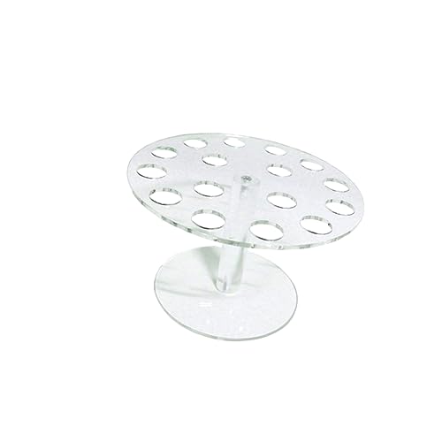 Gatuida Fächer Eiscreme Ständer Transparent Sushi Handroll Halter Loch Leicht zu Reinigen Buffet Hochzeit Dessert Präsentation von Gatuida