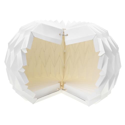 Gatuida Faltbarer Origami Lampenschirm aus Geruchlosem Material Dekorative Hängelampe für Wohnzimmer Bar Moderne Nordische Laterne Warmes Licht Vielseitig Einsetzbar von Gatuida