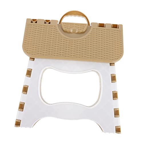 Gatuida Faltbarer Step Stool für Erwachsene Mini Klappstuhl für Garten Camping Angeln Outdoor Aktivitäten Robuster Tragbarer Hocker Kunststoff Kaffee Rattan Gatuida Faltbarer Step Stool für Erwachsene Mini Klappstuhl für Garten Camping Angeln Outdoor Aktivitäten Robuster Tragbarer Hocker Kunststoff Kaffee Rattan von Gatuida
