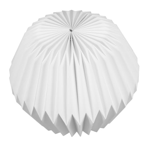 Gatuida Faltbarer Weißer Papier Lampenschirm Deckenlampe Geometrisch DIY Origami Design Pendelleuchte für Stilvolle Wohnraumdekoration Gatuida Faltbarer Weißer Papier Lampenschirm Deckenlampe Geometrisch DIY Origami Design Pendelleuchte für Stilvolle Wohnraumdekoration von Gatuida