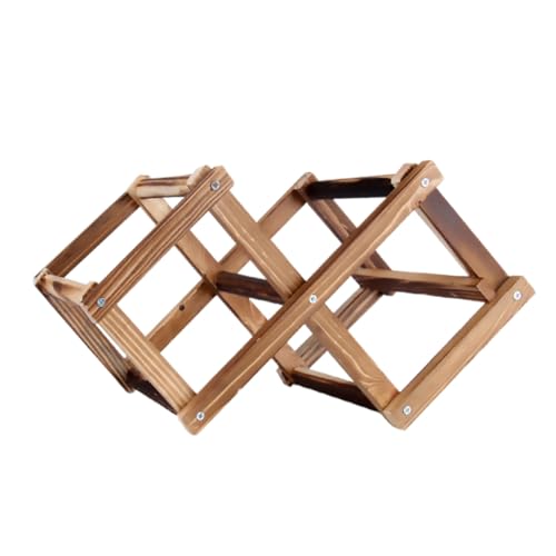 Gatuida Faltbares Holz Weinregal Flaschen Weinständer Geometrisches Design Platzsparend für Zuhause Küche Bar Langlebiges Naturmaterial Weinhalter und Dekoration Gatuida Faltbares Holz Weinregal Flaschen Weinständer Geometrisches Design Platzsparend für Zuhause Küche Bar Langlebiges Naturmaterial Weinhalter und Dekoration von Gatuida