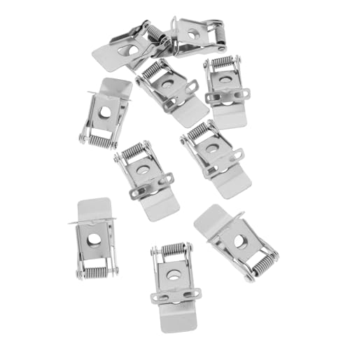 Gatuida Federklammer Recessed Light Clips Federklemme mit Schrauben für Deckenleuchten Halogenlampen Befestigung Langlebig und Einfach zu Montieren von Gatuida