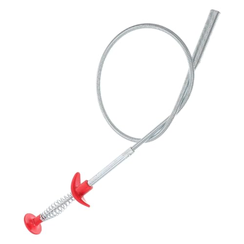 Gatuida Flexible Rohrreinigungswerkzeug für Abflüsse Langer Biegsamer Haarentferner mit Krallen für Küchenspülen und Badezimmer Effektive von Verstopfungen von Gatuida