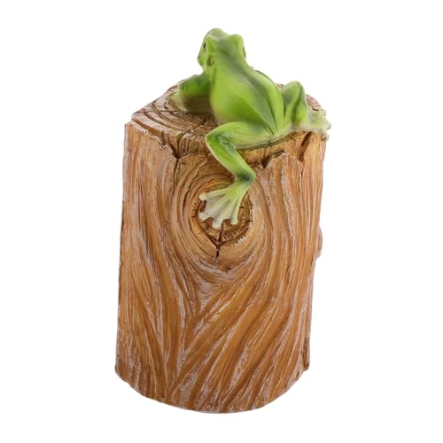 Gatuida Frosch Schlüsselversteck für Garten Versteckter Schlüsselhalter Froschform für Außenschlösser mit Charmantem Design für Kleine Räume Gatuida Frosch Schlüsselversteck für Garten Versteckter Schlüsselhalter Froschform für Außenschlösser mit Charmantem Design für Kleine Räume von Gatuida