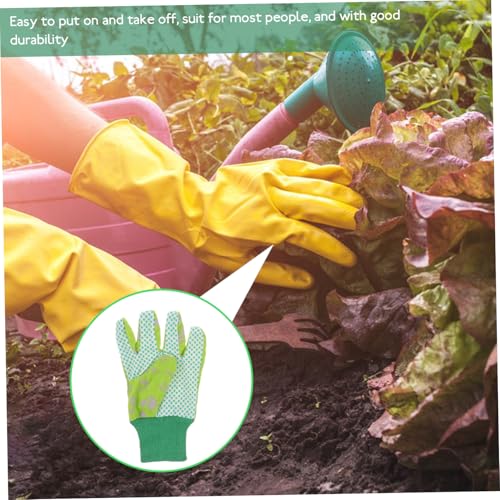 Gatuida Gartenhandschuhe aus Polyester Schnittfest Flexibel und Angenehm Schützend für Outdoor Arbeiten Grüne Handschuhe für Gartenarbeit und Hausarbeit Geeignet für Junge Mädchen Gatuida Gartenhandschuhe aus Polyester Schnittfest Flexibel und Angenehm Schützend für Outdoor Arbeiten Grüne Handschuhe für Gartenarbeit und Hausarbeit Geeignet für Junge Mädchen von Gatuida