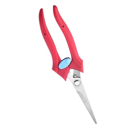 Gatuida Gartenschere Obstpflücker Edelstahl Langlebig Ergonomisch Gartenarbeit Pflanzenschere mit Präzisem Schneidblatt für Effizientes Beschneiden und Ernten von Gatuida