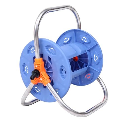 Gatuida Gartenschlauch Aufroller Schlauchtrommel mit Handkurbel Robustes Schlauchaufbewahrungssystem Einfach zu Montieren und Platzsparend für Gartenbewässerung von Gatuida