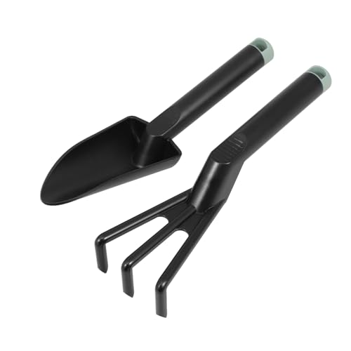 Gatuida Gartenwerkzeug Set Kunststoff Teilig Handharke Handspaten rutschfest Vielseitig für Strand Garten Gartenarbeit Gatuida Gartenwerkzeug Set Kunststoff Teilig Handharke Handspaten rutschfest Vielseitig für Strand Garten Gartenarbeit von Gatuida