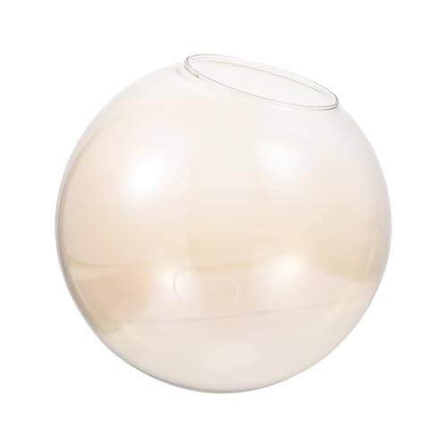 Gatuida Glas Lampenschirm Ersatz Lampenabdeckung für Wandlampe Staubschutz Dekoration Robustes Lampenzubehör für Wohnzimmer und Schlafzimmer von Gatuida