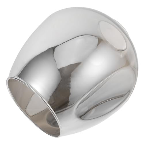 Gatuida Glas Lampenschirm Ersatzglas Rauchglas Pendelleuchte Lampenabdeckung Decke Wohnzimmer Hängelampe Transparenter Lampenschirm für Deckenleuchte von Gatuida