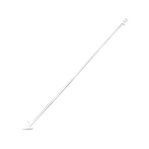 Gatuida Goldvergleichs-Fahnenmast Pole im Freien Outdoor-Fahnenmast-Kit Fahnenmasthalterung Fahnenstange Legierung Silber Zufällige Farbe von Gatuida