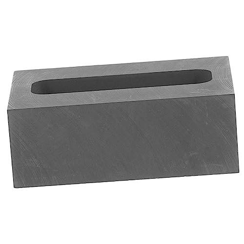 Gatuida Graphit Ingotform für Gießen von Gold Silber Kupfer und Messing Hochreines Graphit Temperaturbeständig für Metallveredelung und Wissenschaftliche Anwendungen Gatuida Graphit Ingotform für Gießen von Gold Silber Kupfer und Messing Hochreines Graphit Temperaturbeständig für Metallveredelung und Wissenschaftliche Anwendungen von Gatuida