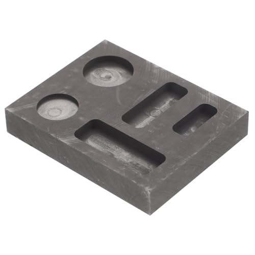 Gatuida Graphit barrenform Schmelzgussform aus Hochwertigem Graphit Wärmebeständig Energieeffizient für Gold Silberschmelze Glattflächig zum Schmuckgießen und Metallverarbeitung Gatuida Graphit barrenform Schmelzgussform aus Hochwertigem Graphit Wärmebeständig Energieeffizient für Gold Silberschmelze Glattflächig zum Schmuckgießen und Metallverarbeitung von Gatuida