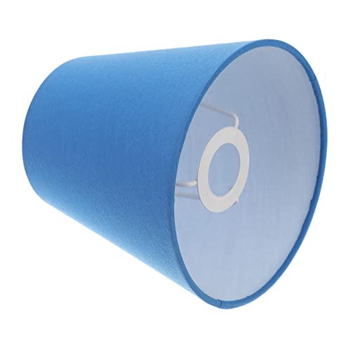 Gatuida Hängelampe Stofflampenschirm Farben Vintage Blau Dekorativer Lampenschirm für Deckenleuchte Stehlampe und Tischlampe Robuste Praktische Lampenabdeckung Stoff für Gemütliches von Gatuida