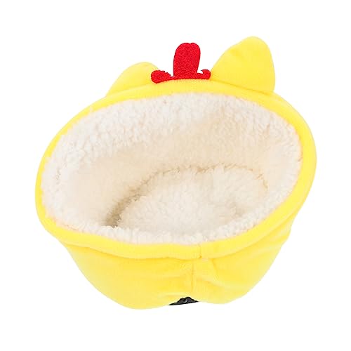 Gatuida Hamster Schlafnest aus Weichem Material Kuscheliges Warmes Bett für Kleine Haustiere Wie Hamster Meerschweinchen und Igel Versteck für Spiel und Tragbar und Langlebig Sofarot mit Gatuida Hamster Schlafnest aus Weichem Material Kuscheliges Warmes Bett für Kleine Haustiere Wie Hamster Meerschweinchen und Igel Versteck für Spiel und Tragbar und Langlebig Sofarot mit von Gatuida