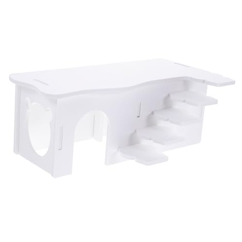 Gatuida Hamsterhaus mit Leiter Nest Versteck für Zwerghamster Meerschweinchen Kleintiere Spiel und Schlafplatz Langlebig und Witterungsbeständig Gatuida Hamsterhaus mit Leiter Nest Versteck für Zwerghamster Meerschweinchen Kleintiere Spiel und Schlafplatz Langlebig und Witterungsbeständig von Gatuida