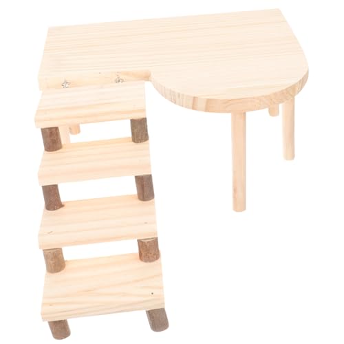 Gatuida Hamsterplattform Kletterleiter Spielerisches Kleintierzubehör Balance und Bewegung Robustes Nagetierspielzeug für Hamster Rennmäuse und Zwerghamster Dekoratives Klettergerüst für von Gatuida