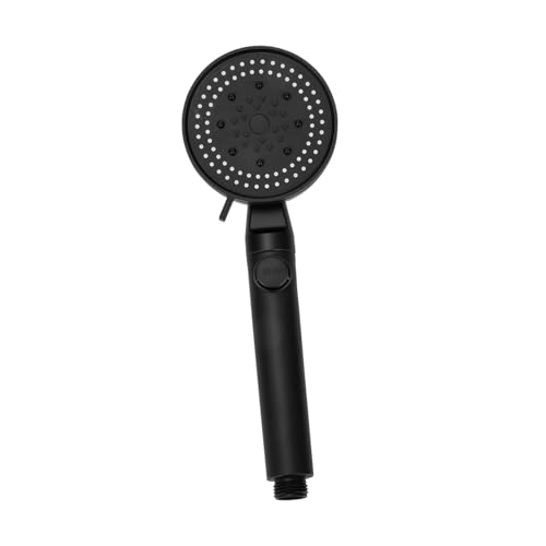 Gatuida Handbrause Duschkopf Hochdruck Fach Großer Runder Kopf Ergonomisch Leichter Griff Kompatibel Badarmaturen Schwarz Gatuida Handbrause Duschkopf Hochdruck Fach Großer Runder Kopf Ergonomisch Leichter Griff Kompatibel Badarmaturen Schwarz von Gatuida