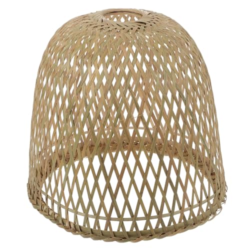 Gatuida Handgefertigter Lampenschirm Höhe Weich Lichtdurchlässig Ländlicher Stil Dekorative Hängeleuchte Für Bar Wohnzimmer Esszimmer von Gatuida