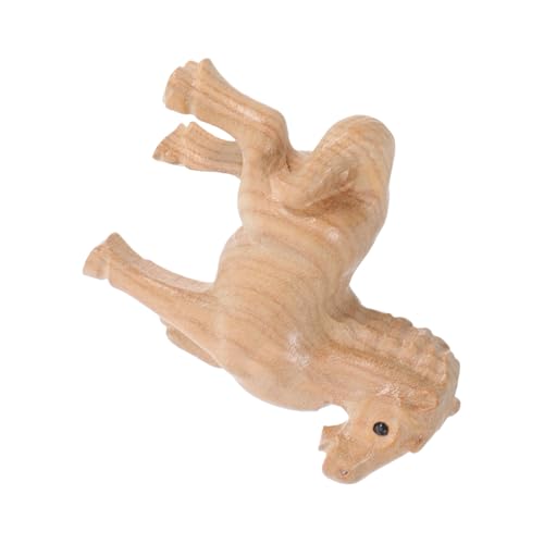 Gatuida Handgeschnitzte Deko Figur Chinesisches Tierkreiszeichen für Schreibtisch Bücherregal oder Symbol für und Positive Energie von Gatuida
