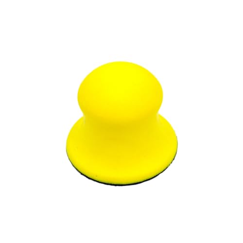 Gatuida Handschleifpad Sandpapierhalter Polierpad Schleifscheibe PU Griff Staubfrei Holz Polieren Schleifen von Gatuida