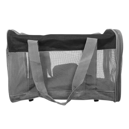 Gatuida Haustier-Transportbox: Katzen- und Hundetransportbox, zusammenklappbare Reisehandtasche, Haustier-Reisetragetasche fürs Auto, Welpen-Transportbox mit offenem Deckel, für kleine Hunde, Katzen Gatuida Haustier-Transportbox: Katzen- und Hundetransportbox, zusammenklappbare Reisehandtasche, Haustier-Reisetragetasche fürs Auto, Welpen-Transportbox mit offenem Deckel, für kleine Hunde, Katzen von Gatuida