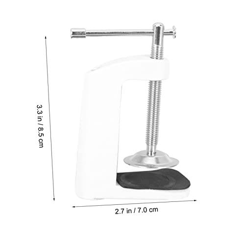 Gatuida Heavy Duty C Klemme mit Verstellbarer Schraube Robuste Metall Tischklemme für Schreibtischlampen und Mikrofonständer Stabile Befestigung für Flache Oberflächen Einfache Geeignet von Gatuida