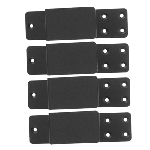Gatuida Heavy Duty Türsicherungsbügel Teiliges Robuster Türsicherheitsbügel aus Vielseitige Türsicherung für Wohnung und Haus Einfache Montage Schwarz von Gatuida