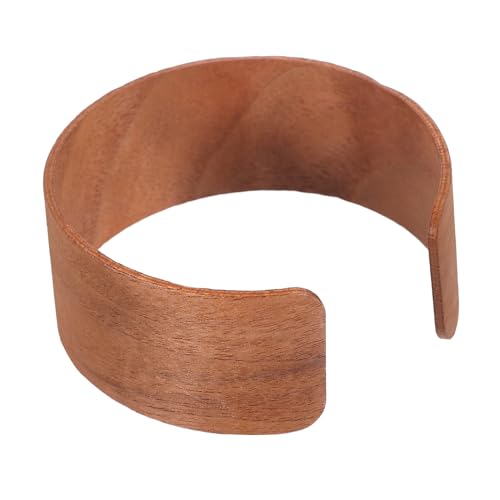 Gatuida Holz Becherhülle Wärmedämmend Stabile Tassenhülle für Zuhause Büro Outdoor Schutz vor Hitze Passend für Kaffee Tee und Isolierflaschen Stilvolles Design mit Polierter Maserung von Gatuida