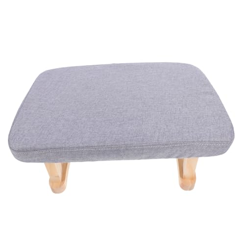 Gatuida Holz Hocker mit Elegantem Design Multifunktional als Fußbank Schuhwechselhocker Meditationssitz oder Yoga Hocker aus Solidem Holz für Schlafzimmer und Terrasse von Gatuida