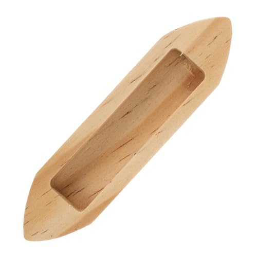 Gatuida Holzbootmodell Dekoration Aus Natürlichem Holz Unvollendetes Bootsmodell Für Desktop-Display Verarbeitung Und Details Geeignet Für Wohnzimmer Schlafzimmer Büro Und von Gatuida
