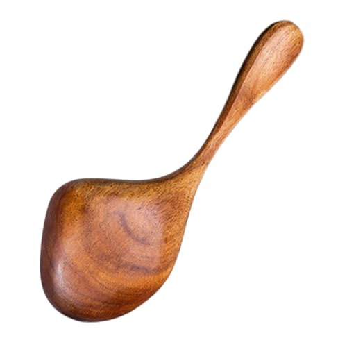 Gatuida Holzlöffel für Suppen und Saucen Ergonomischer Griff für Zuhause Restaurant und Hotel Einzigartiges Design Praktische Küchenhilfe Gatuida Holzlöffel für Suppen und Saucen Ergonomischer Griff für Zuhause Restaurant und Hotel Einzigartiges Design Praktische Küchenhilfe von Gatuida