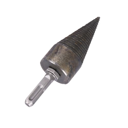 Gatuida Holzspaltbohrer Hochwertiger Stahl Rutschfeste Nut Einfache Installation Werkzeug zum Holzspalten und Brennholz Spalten Kompatibel mit Elektrobohrmaschinen Gatuida Holzspaltbohrer Hochwertiger Stahl Rutschfeste Nut Einfache Installation Werkzeug zum Holzspalten und Brennholz Spalten Kompatibel mit Elektrobohrmaschinen von Gatuida