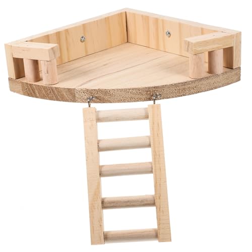Gatuida Holzspielzeug für Hamster mit Zweistöckiger Plattform und Leiter Lustiges Kletterspielzeug für Zwerghamster Sicher und Dekorativ für Meerschweinchen Ratten und Chinchillas Fördert Gatuida Holzspielzeug für Hamster mit Zweistöckiger Plattform und Leiter Lustiges Kletterspielzeug für Zwerghamster Sicher und Dekorativ für Meerschweinchen Ratten und Chinchillas Fördert von Gatuida