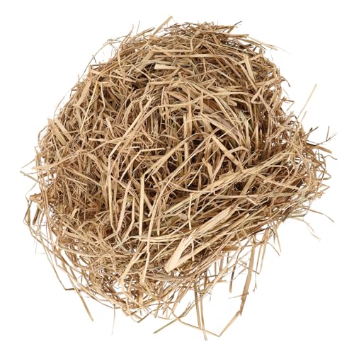 Gatuida Hühnernest Einstreu Zerkleinertes Stroh für Legenester Hühnerstall Warmes Atmungsaktives Nestmaterial Praktische Hühnernestbox Einstreu Verbessert Eiablage und Schutz von Gatuida